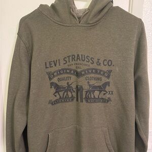 Levi’s Graphic Hoodie Olive Green